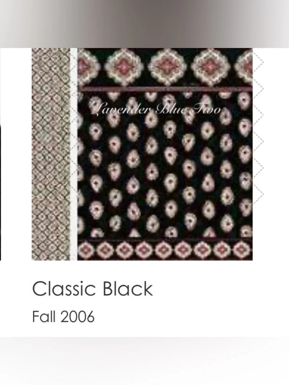 Vintage VERA BRADLEY Classic Black 2006 Retired Square Hook Loop Wallet Red - Picture 11 of 11